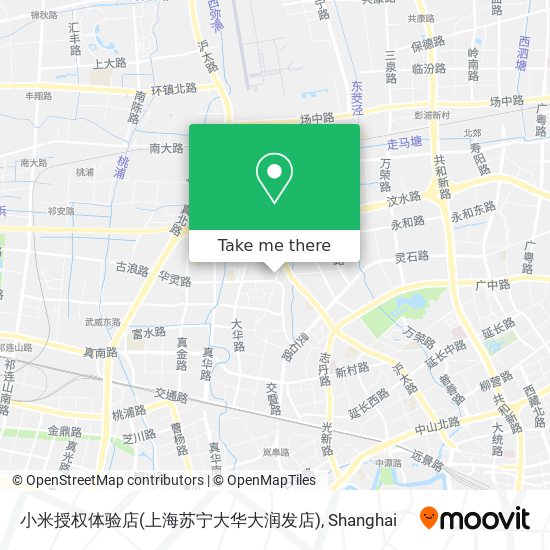 小米授权体验店(上海苏宁大华大润发店) map