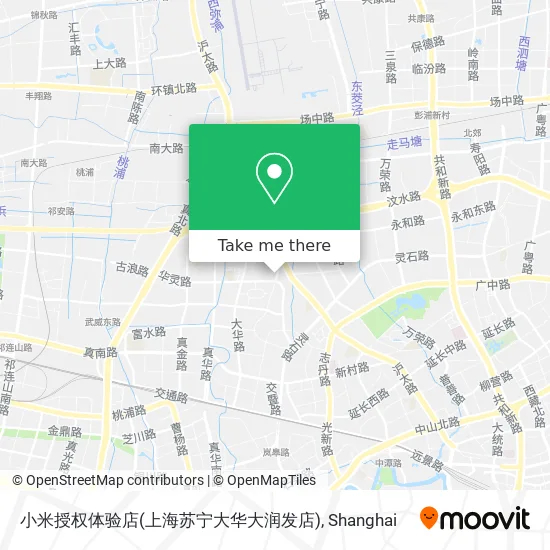 小米授权体验店(上海苏宁大华大润发店) map