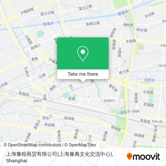 上海豫程商贸有限公司(上海豫典文化交流中心) map