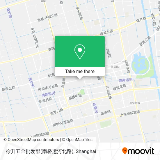 徐升五金批发部(南桥运河北路) map