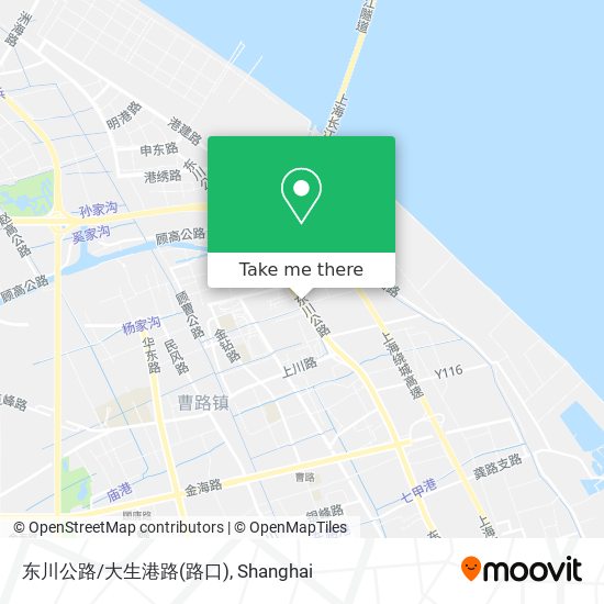 东川公路/大生港路(路口) map