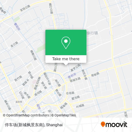 停车场(新城枫景东南) map