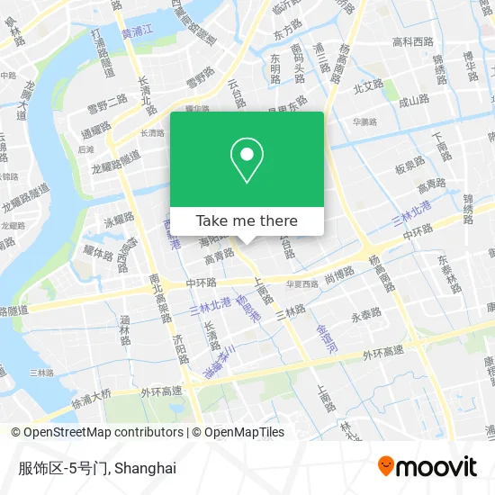 服饰区-5号门 map