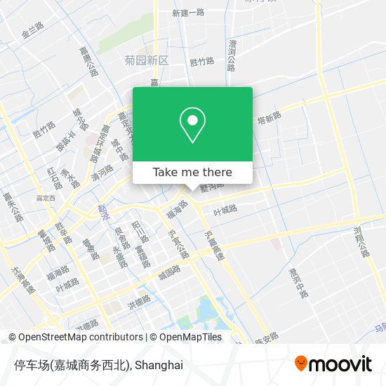 停车场(嘉城商务西北) map