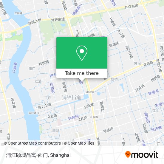 浦江颐城晶寓-西门 map