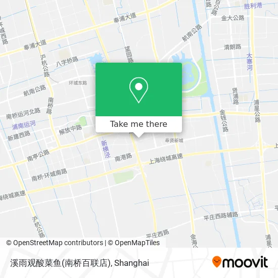 溪雨观酸菜鱼(南桥百联店) map