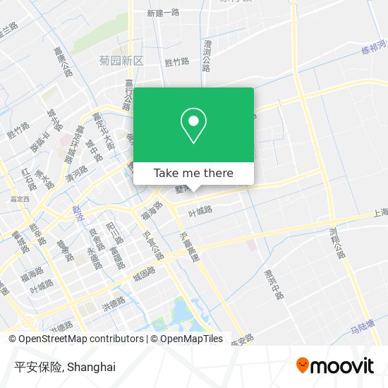 平安保险 map