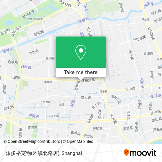 派多格宠物(环镇北路店) map