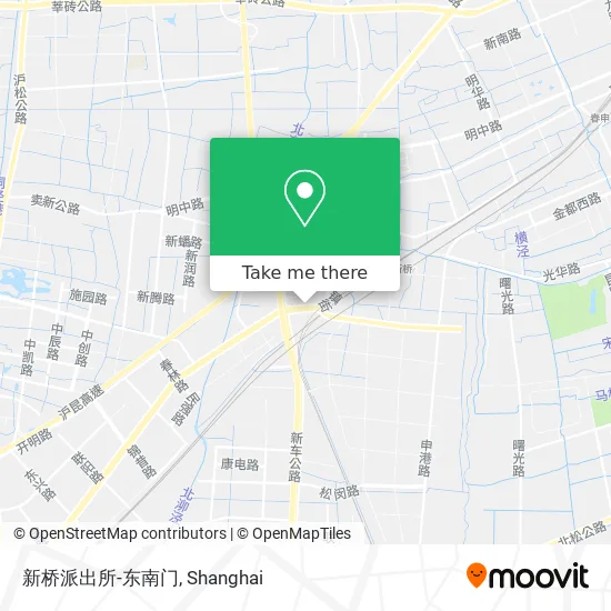 新桥派出所-东南门 map