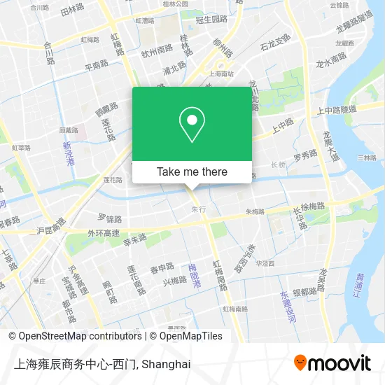 上海雍辰商务中心-西门 map