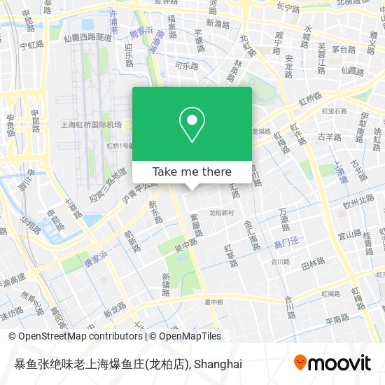 暴鱼张绝味老上海爆鱼庄(龙柏店) map