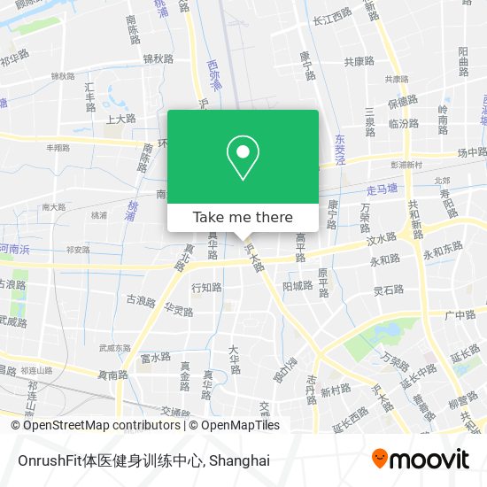 OnrushFit体医健身训练中心 map