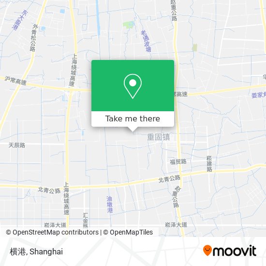 横港 map