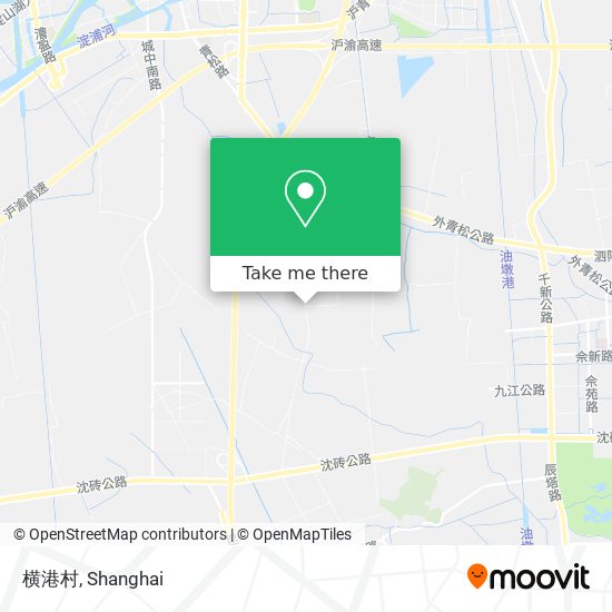 横港村 map