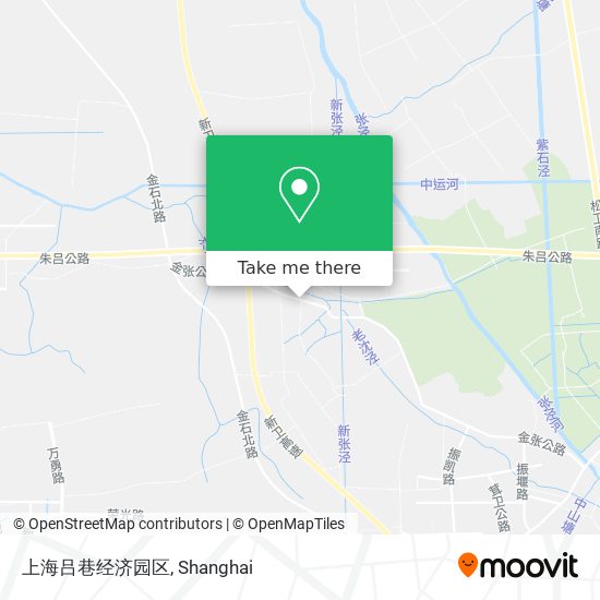 上海吕巷经济园区 map