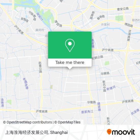 上海淮海经济发展公司 map