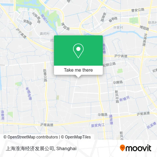 上海淮海经济发展公司 map