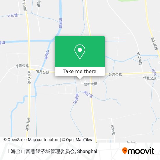 上海金山富巷经济城管理委员会 map