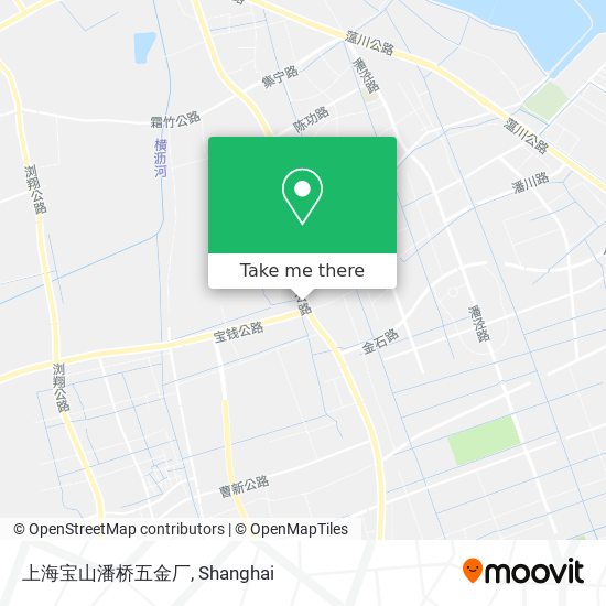 上海宝山潘桥五金厂 map