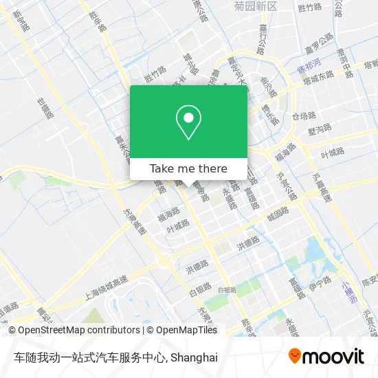 车随我动一站式汽车服务中心 map