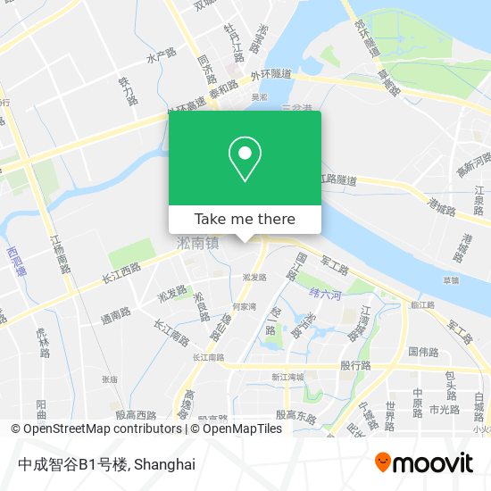 中成智谷B1号楼 map
