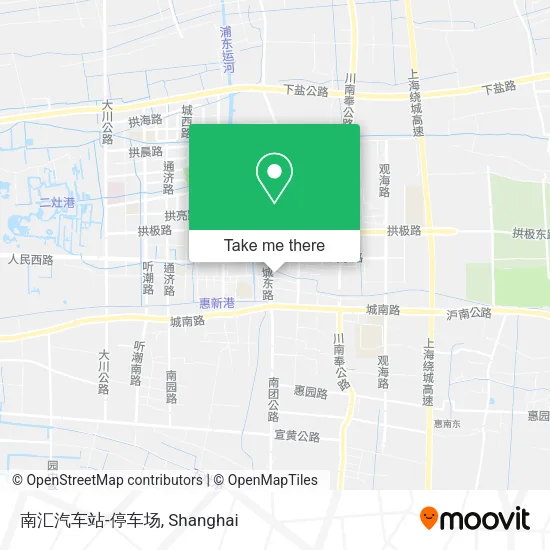 南汇汽车站-停车场 map