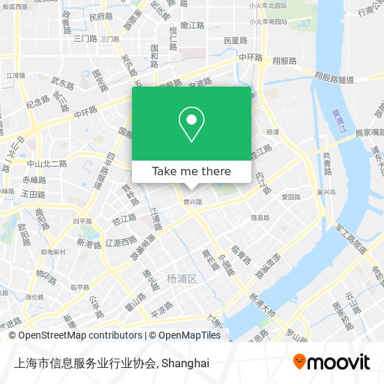 上海市信息服务业行业协会 map