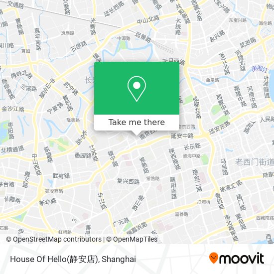 House Of Hello(静安店) map