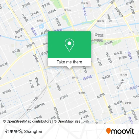 邻里餐馆 map
