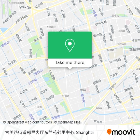 古美路街道邻里客厅东兰苑邻里中心 map