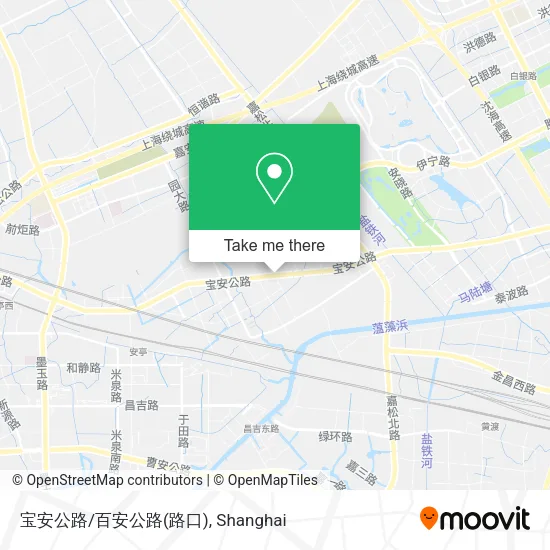 宝安公路/百安公路(路口) map