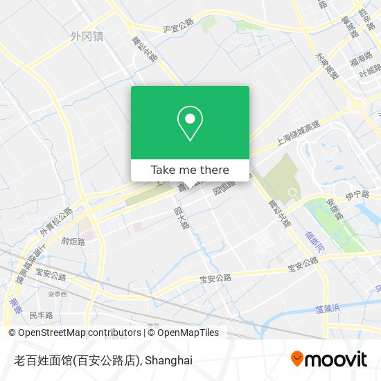 老百姓面馆(百安公路店) map