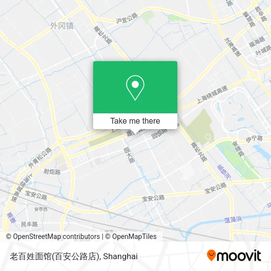 老百姓面馆(百安公路店) map