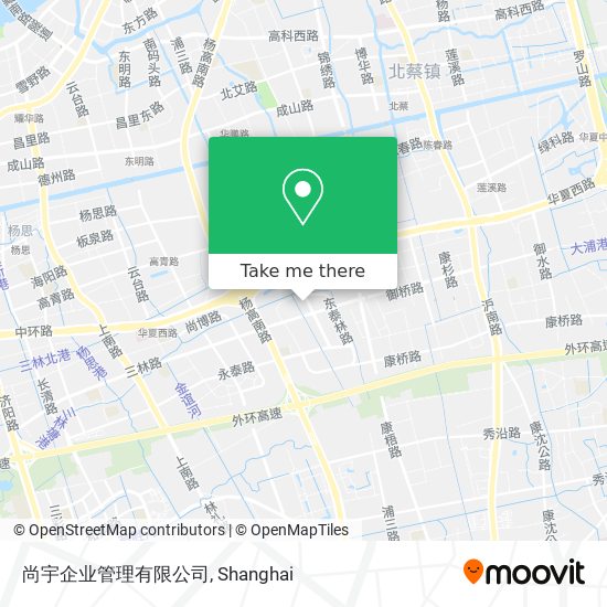 尚宇企业管理有限公司 map