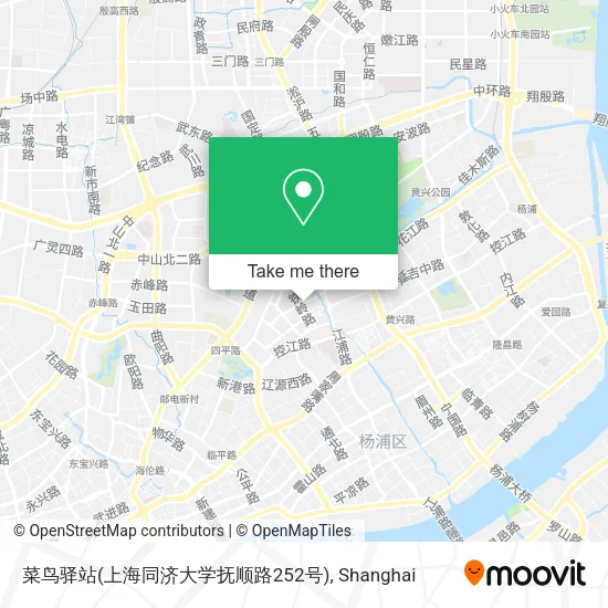 菜鸟驿站(上海同济大学抚顺路252号) map