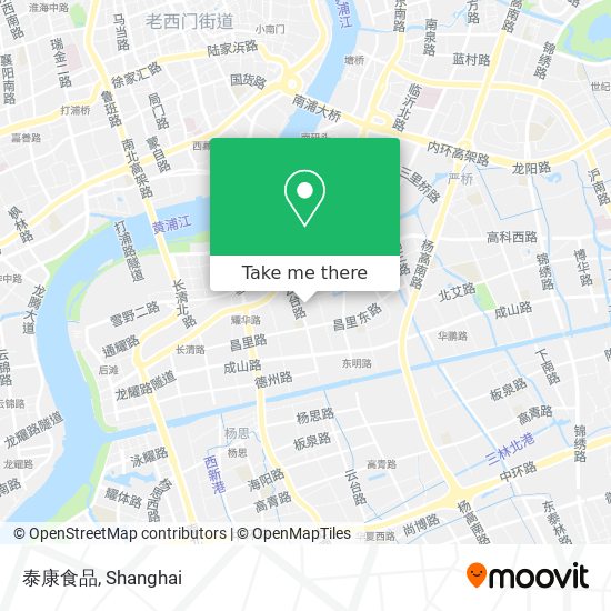 泰康食品 map