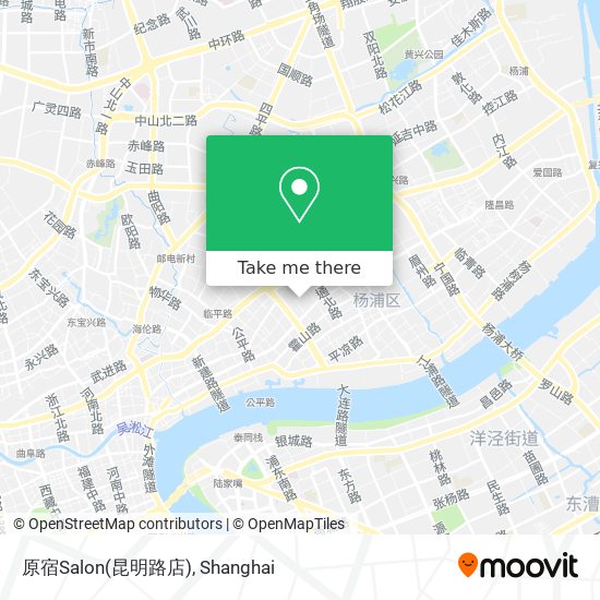 原宿Salon(昆明路店) map