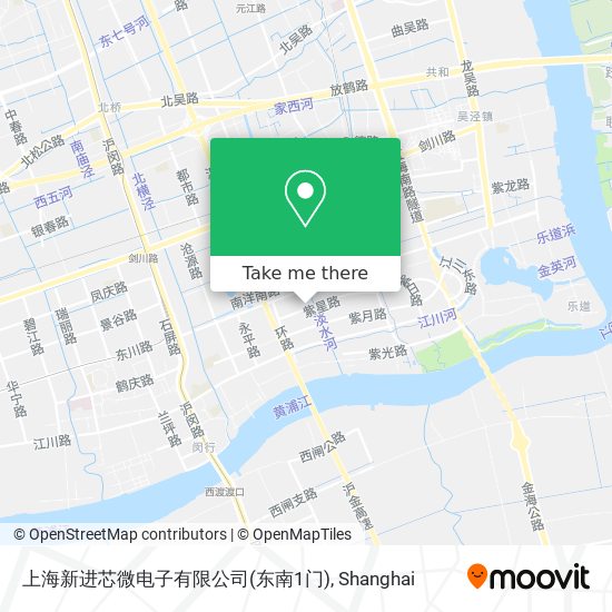 上海新进芯微电子有限公司(东南1门) map