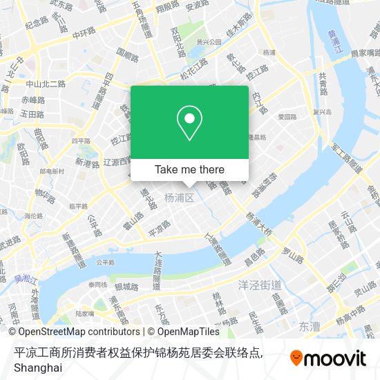 平凉工商所消费者权益保护锦杨苑居委会联络点 map