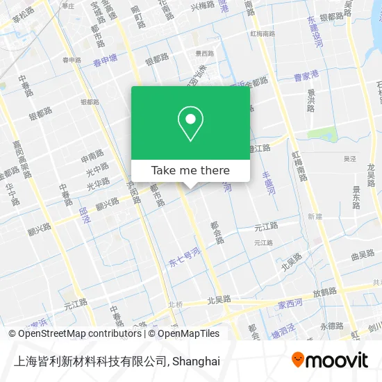 上海皆利新材料科技有限公司 map