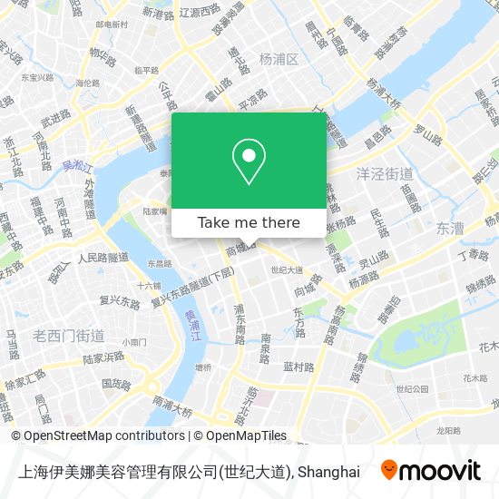 上海伊美娜美容管理有限公司(世纪大道) map
