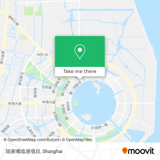陆家嘴临港项目 map