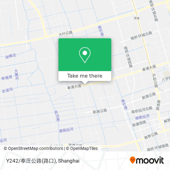 Y242/奉庄公路(路口) map