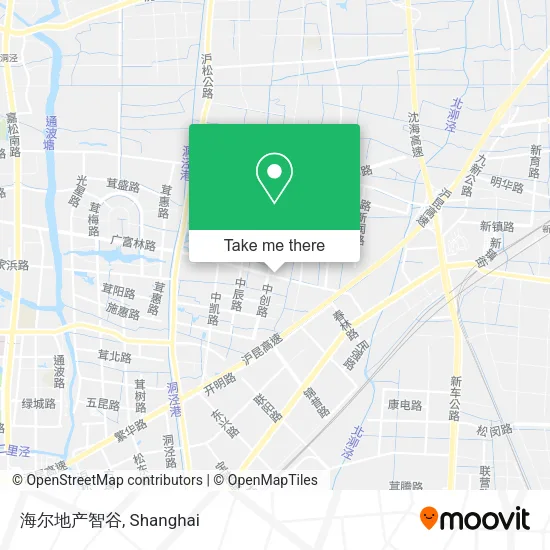 海尔地产智谷 map