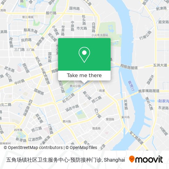 五角场镇社区卫生服务中心-预防接种门诊 map