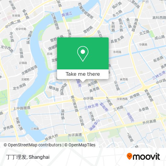 丁丁理发 map