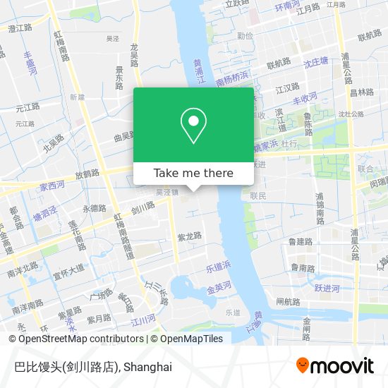 巴比馒头(剑川路店) map