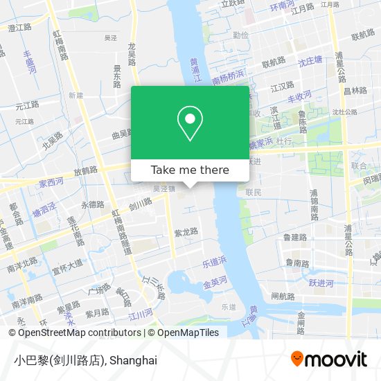 小巴黎(剑川路店) map