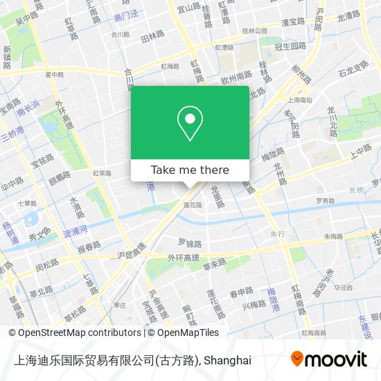 上海迪乐国际贸易有限公司(古方路) map