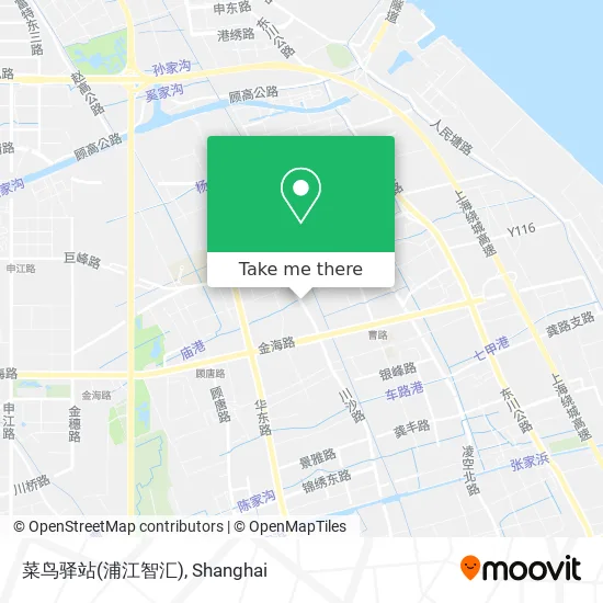 菜鸟驿站(浦江智汇) map